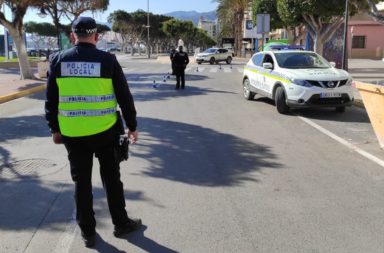 Policía Local de Adra detiene a un supuesto pirómano