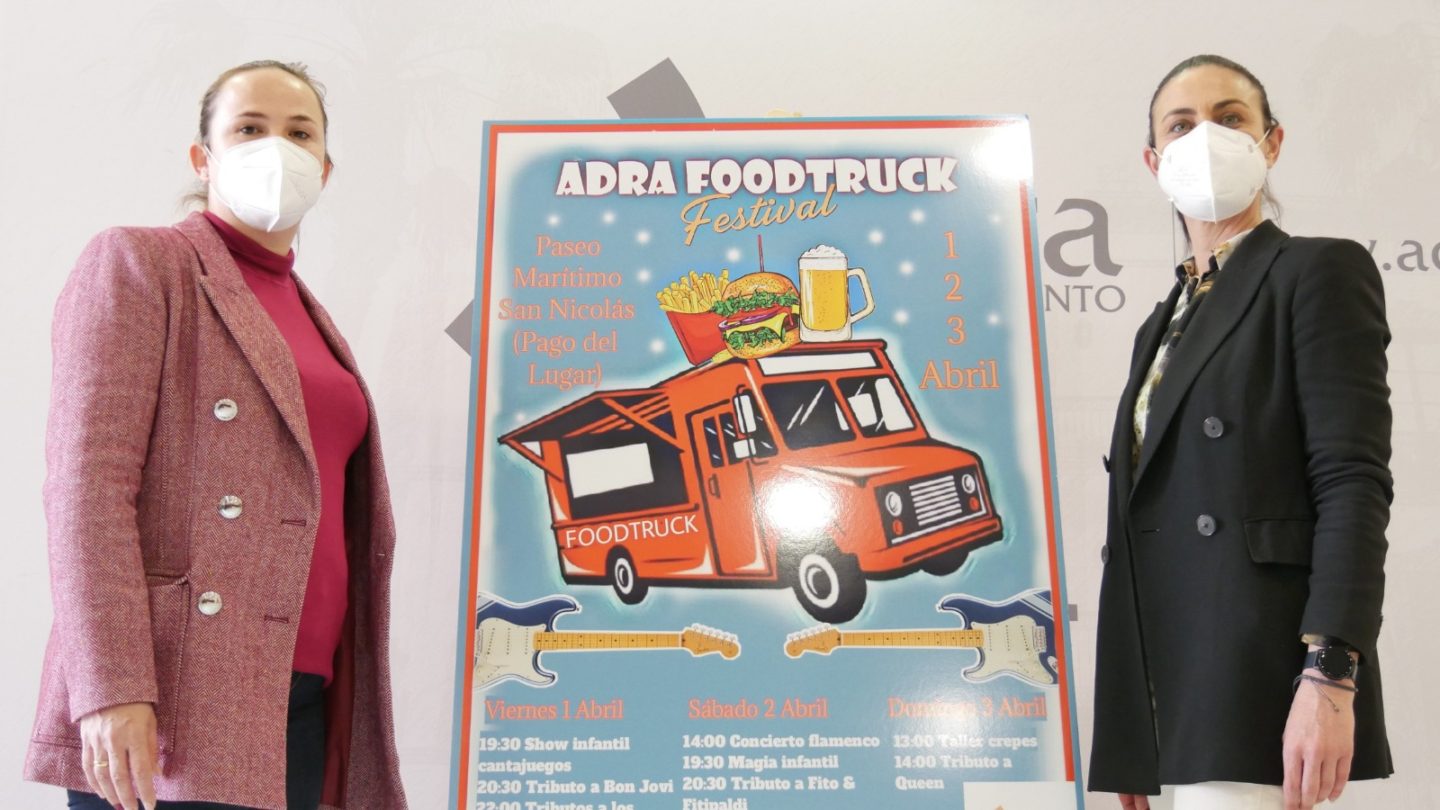 La ciudad milenaria da la bienvenida a la primavera con el ‘Adra Foodtruck Festival’