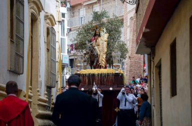 Comienzan en Adra los recorridos procesionales de la Semana Santa de Adra 2023