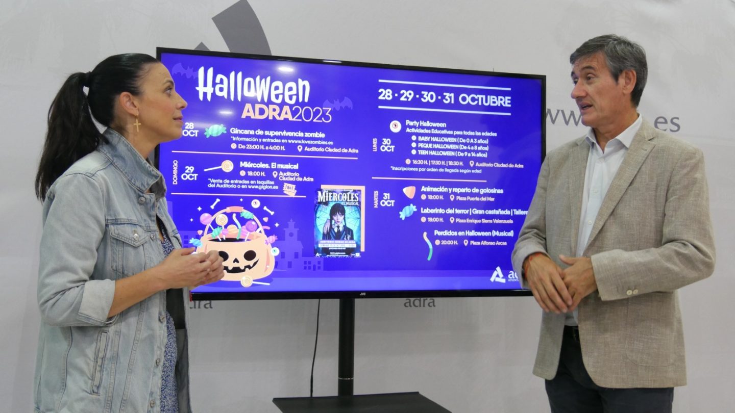 El Ayuntamiento de Adra presenta cuatro días de actividades para celebrar Halloween