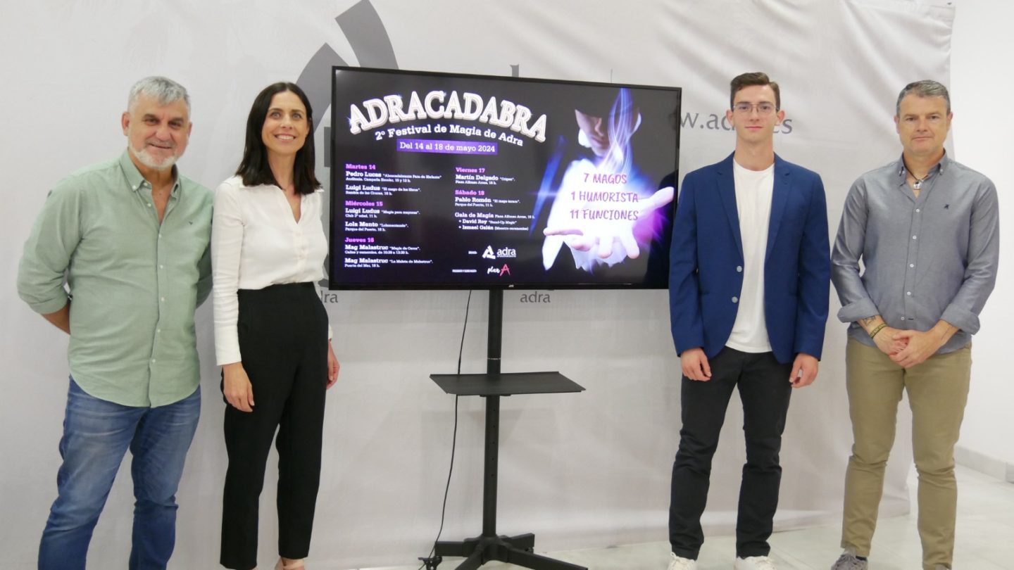 La magia vuelve a Adra con el II Festival de Magia 'Adracadabra'