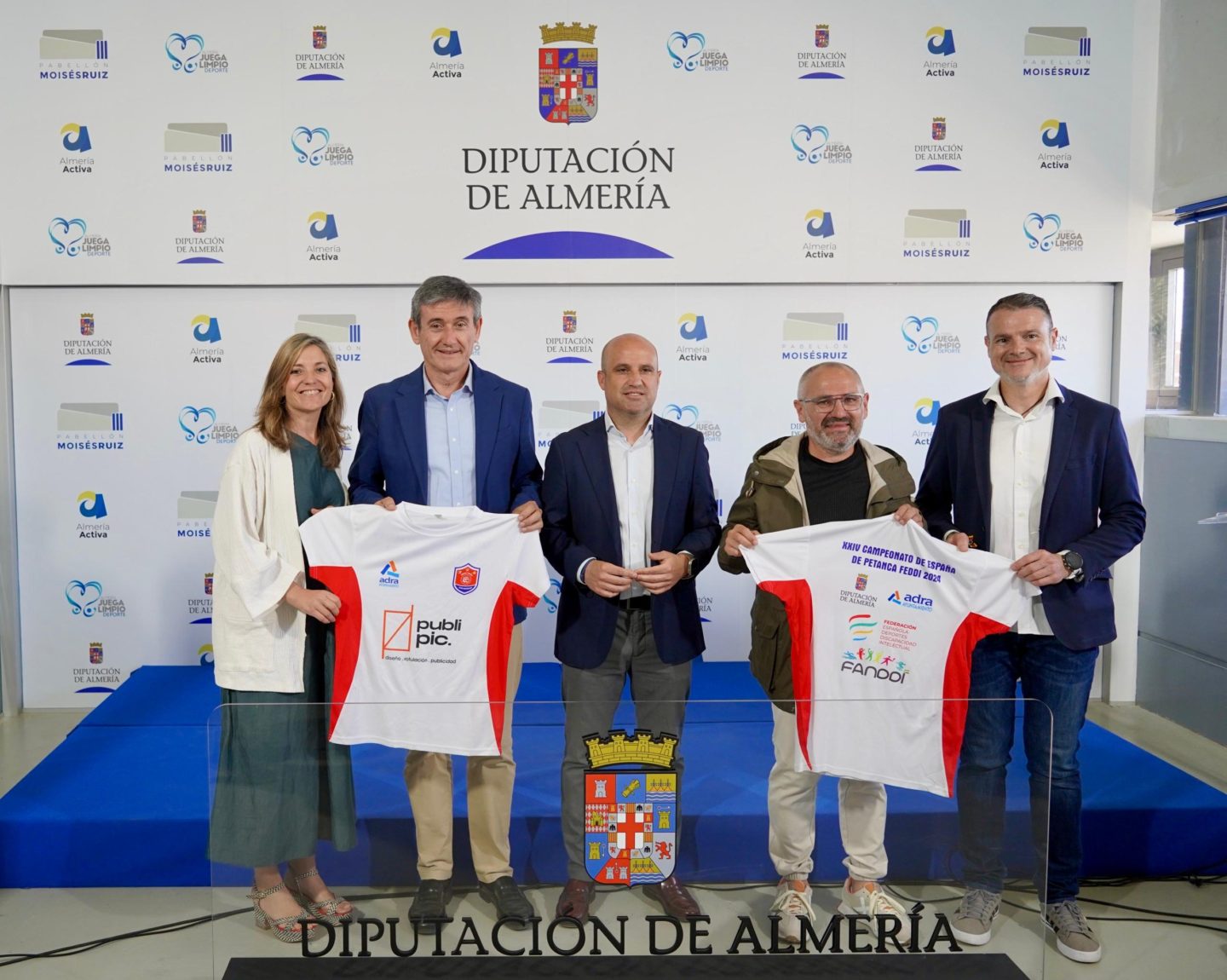 Presentado el Campeonato de España de Petanca FEDDI 2024 que se celebrará en Adra