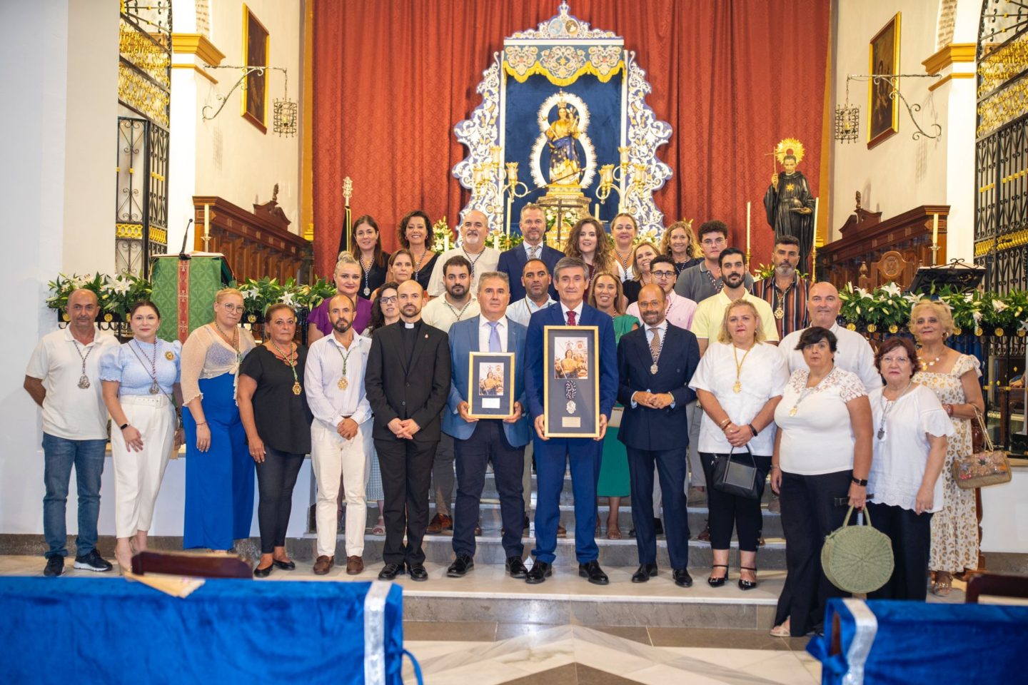 Manuel Cortés da inicio a las fiestas patronales de Adra con un pregón religioso cargado de historia y sentimiento