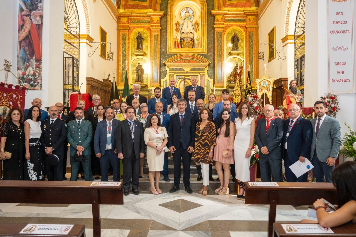 El I Encuentro de Hermandades y Mayordomías de San Marcos reúne en Adra a devotos de toda Andalucía