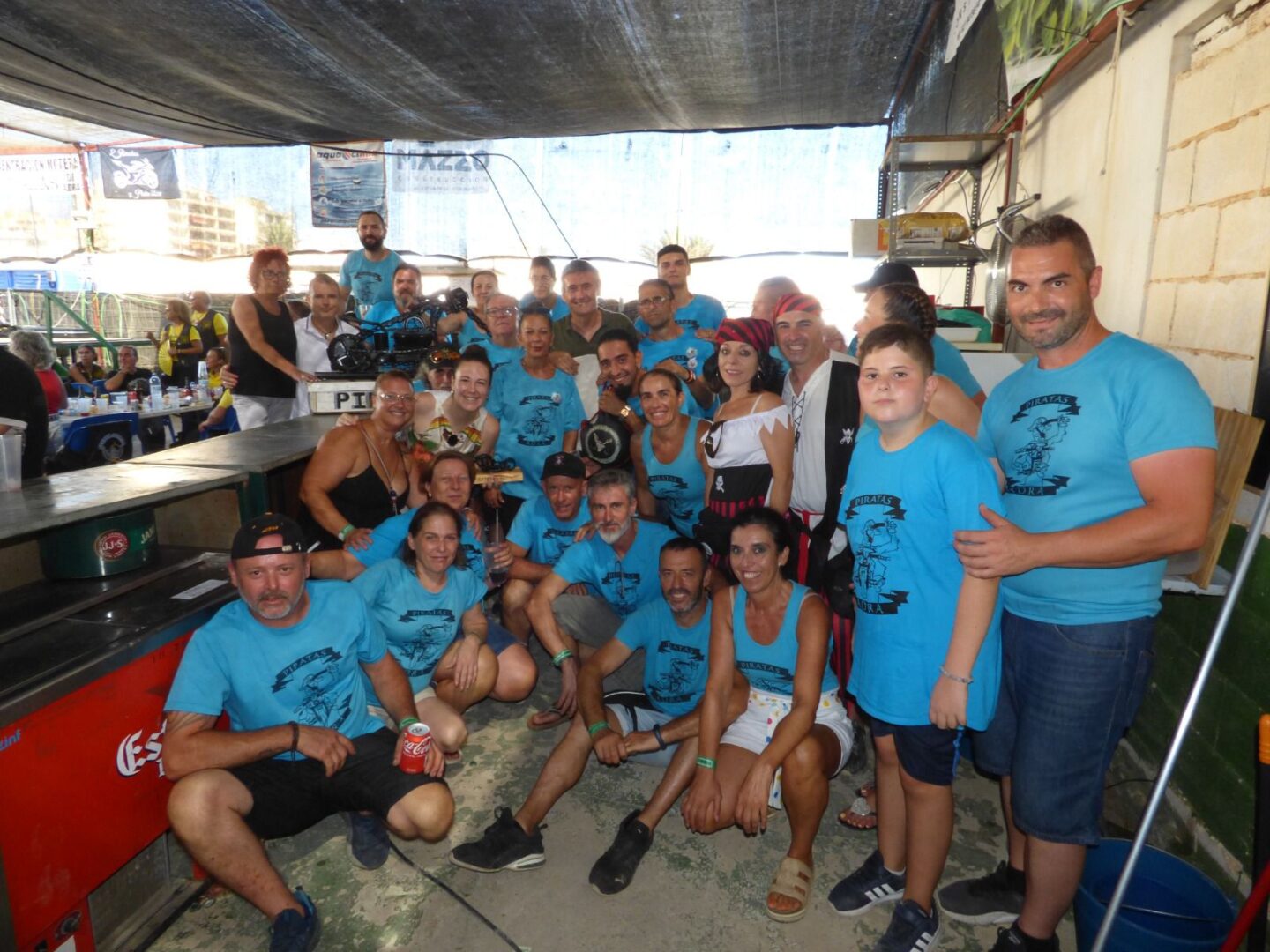 Los ‘Piratas de Adra’ celebran la XVI Concentración Motera los días 15, 16 y 17 de agosto