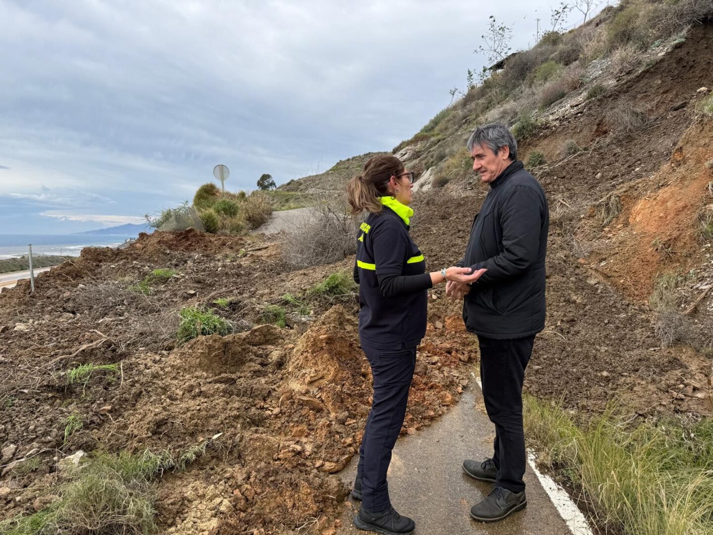 Los servicios municipales de Adra dan respuesta a más de medio centenar de incidencias por ‘Kristin’