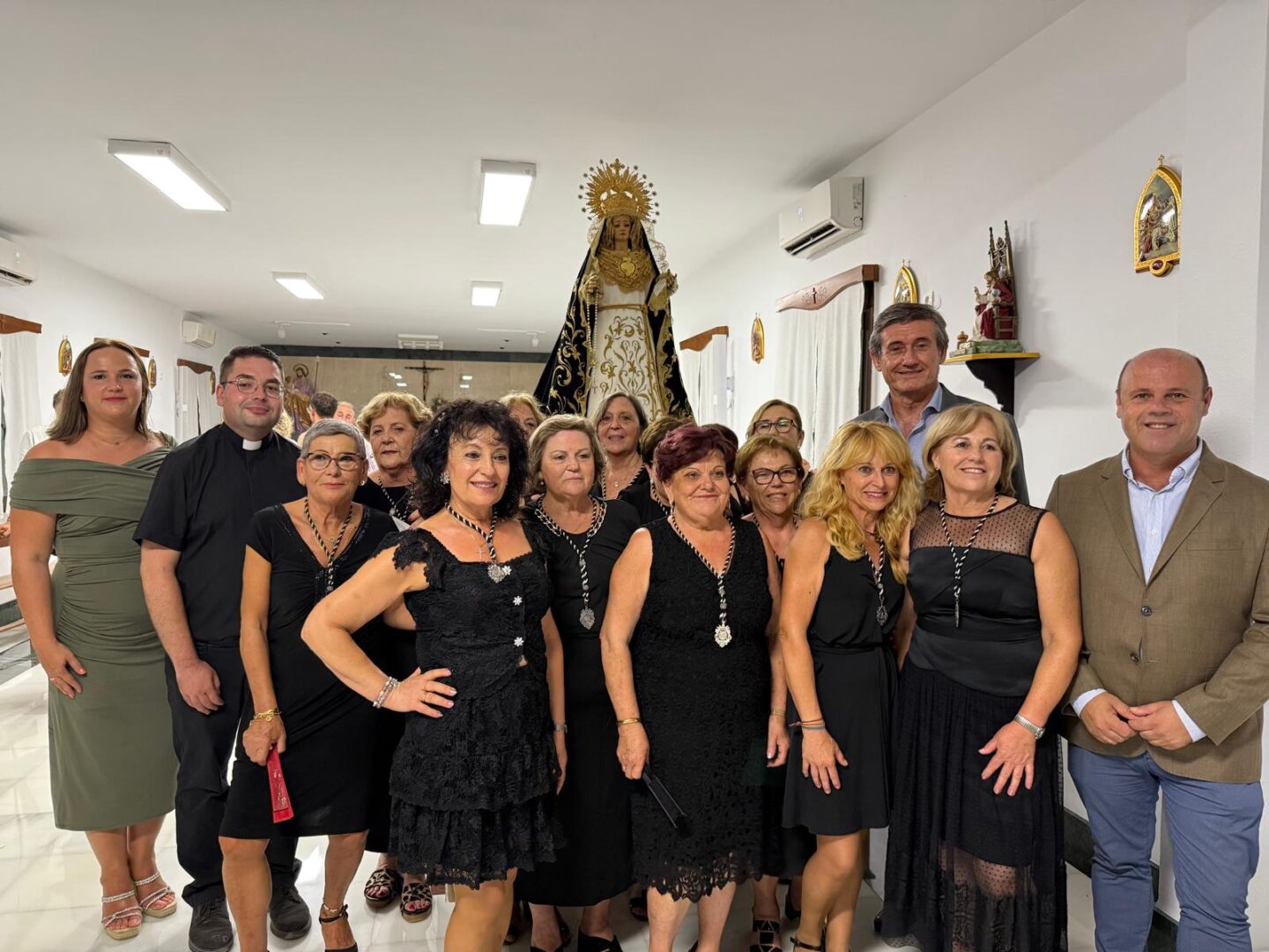 La barriada abderitana de Guainos celebra sus fiestas patronales en honor a la Virgen de los Dolores