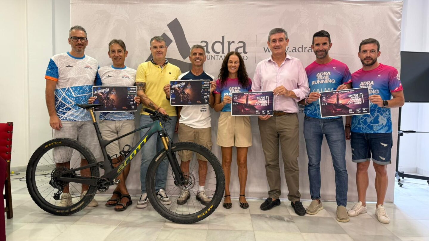 Adra vivirá un intenso mes de septiembre con dos grandes citas de trail running y ciclismo de montaña