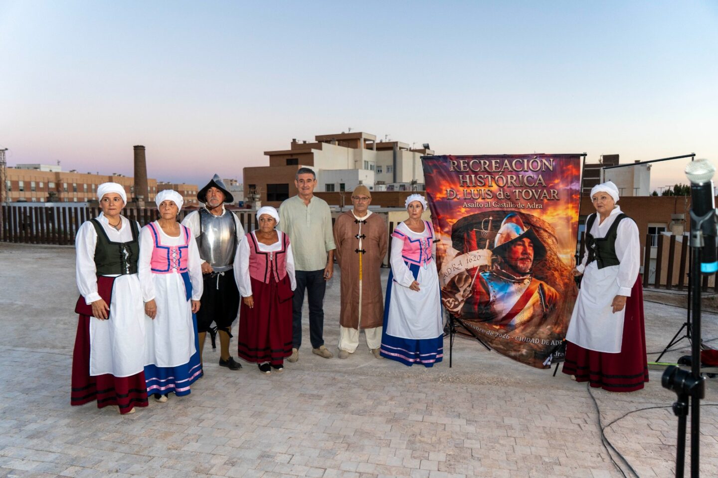 Adra recreará el histórico asalto turco-berberisco de 1620 con una representación en la calle